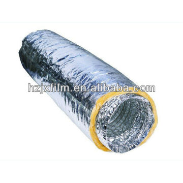 12mic metallized polyester film/mylar film for Flexible ducting insulation